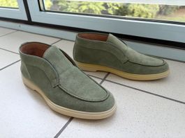 Santoni Open Walk sage green 39