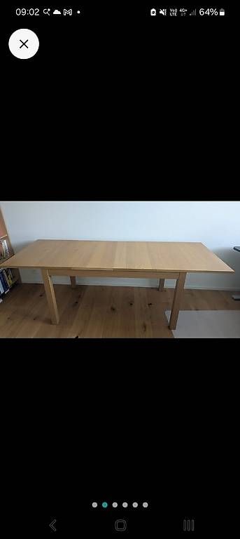 Ikea Tables: IKEA Bjursta Ausziehtisch – D'occasion à Geuensee par Itingen1 1