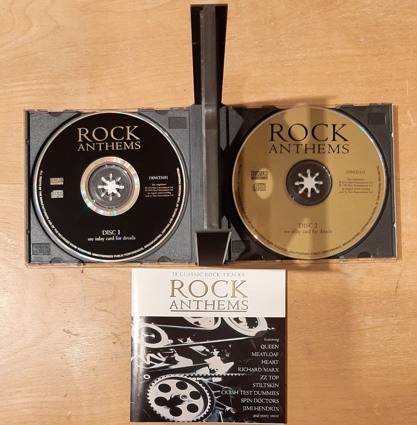 CDs: Rock Anthems - 38 Classic Rock Tracks, 2CD Rock Compilation – Gebraucht aus Schönenberg TG von Gregordini 2