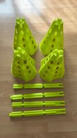Trainingshürden Set (4 Markierungshütchen + 4 Verbindungen)