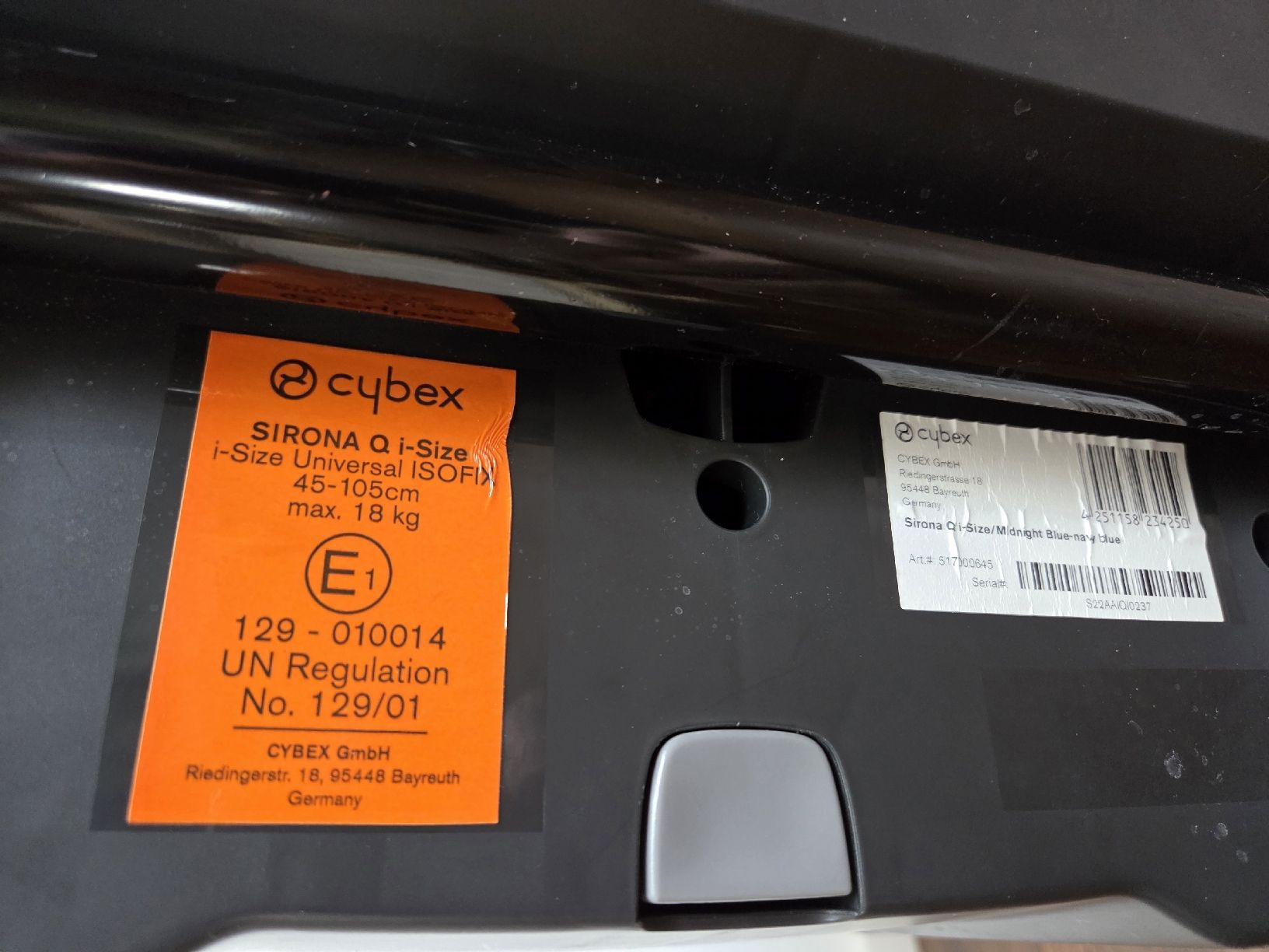 Cybex Seggiolini per auto: Cybex Kindersitz Platinum Sirona mit Isofix Base – Usato da Kloten venduto da Mfroehli 8