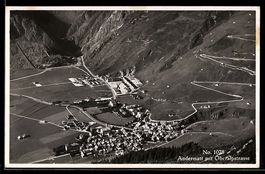 AK Andermatt, Mit Oberalpstrasse