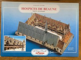 Maquette Bastelbogen Hospices de Beaune 1:250