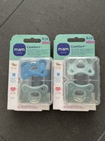 NEU! MAM 2er-Pack Schnuller Comfort Silikon 0-12M