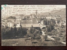 DELÉMONT Teilansicht / Vue partielle, 1917