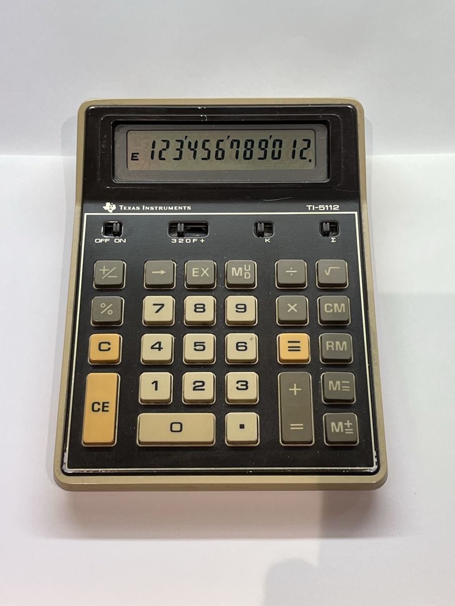 Texas Instruments Calcolatrici tascabili: TI-5112 – Usato da La Neuveville venduto da Oxalis-Studios