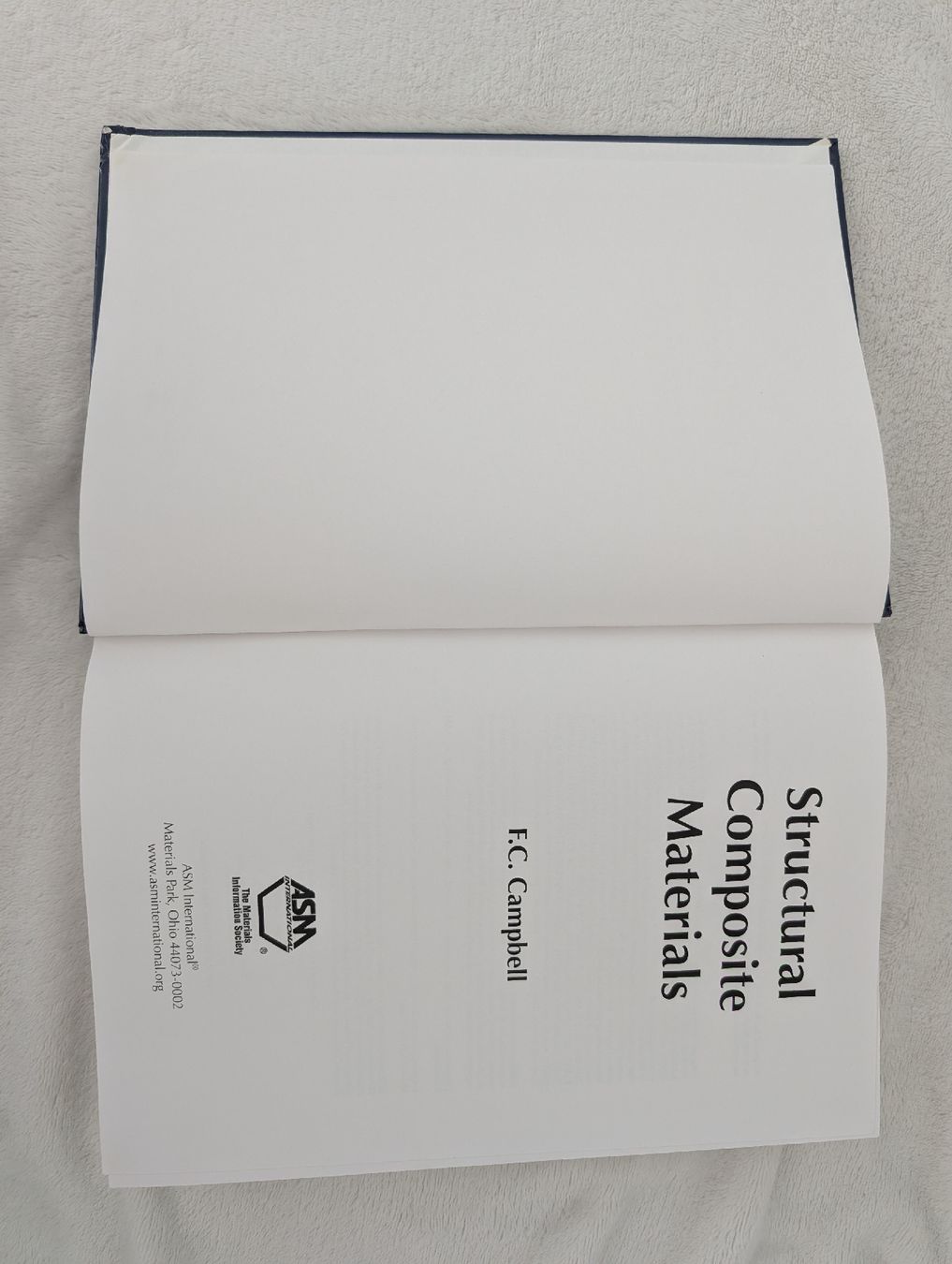 Libri: Structural Composite Materials F.C. Campbell – Usato da Montreux venduto da mad_z9lj 4