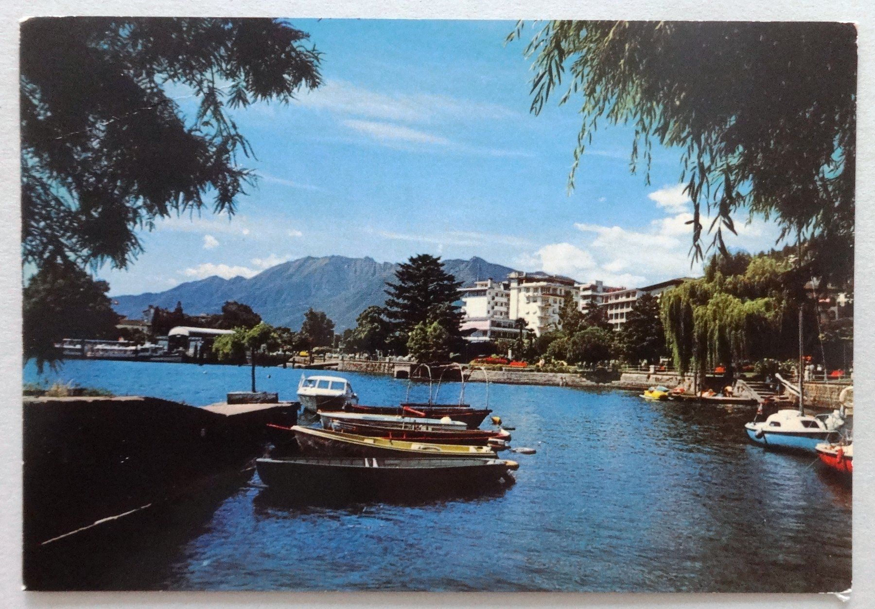 Ansichtskarten: Locarno (Lago Maggiore) – Gebraucht aus Fétigny von Billy2miny