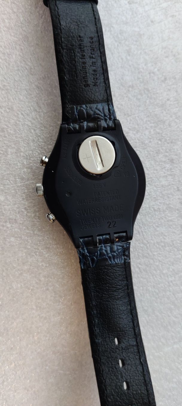 Swatch Orologi: Neuwertig Swatch: SCN 102 - Chrono 'Silver Star' – Usato da Zürich venduto da sendbad 4