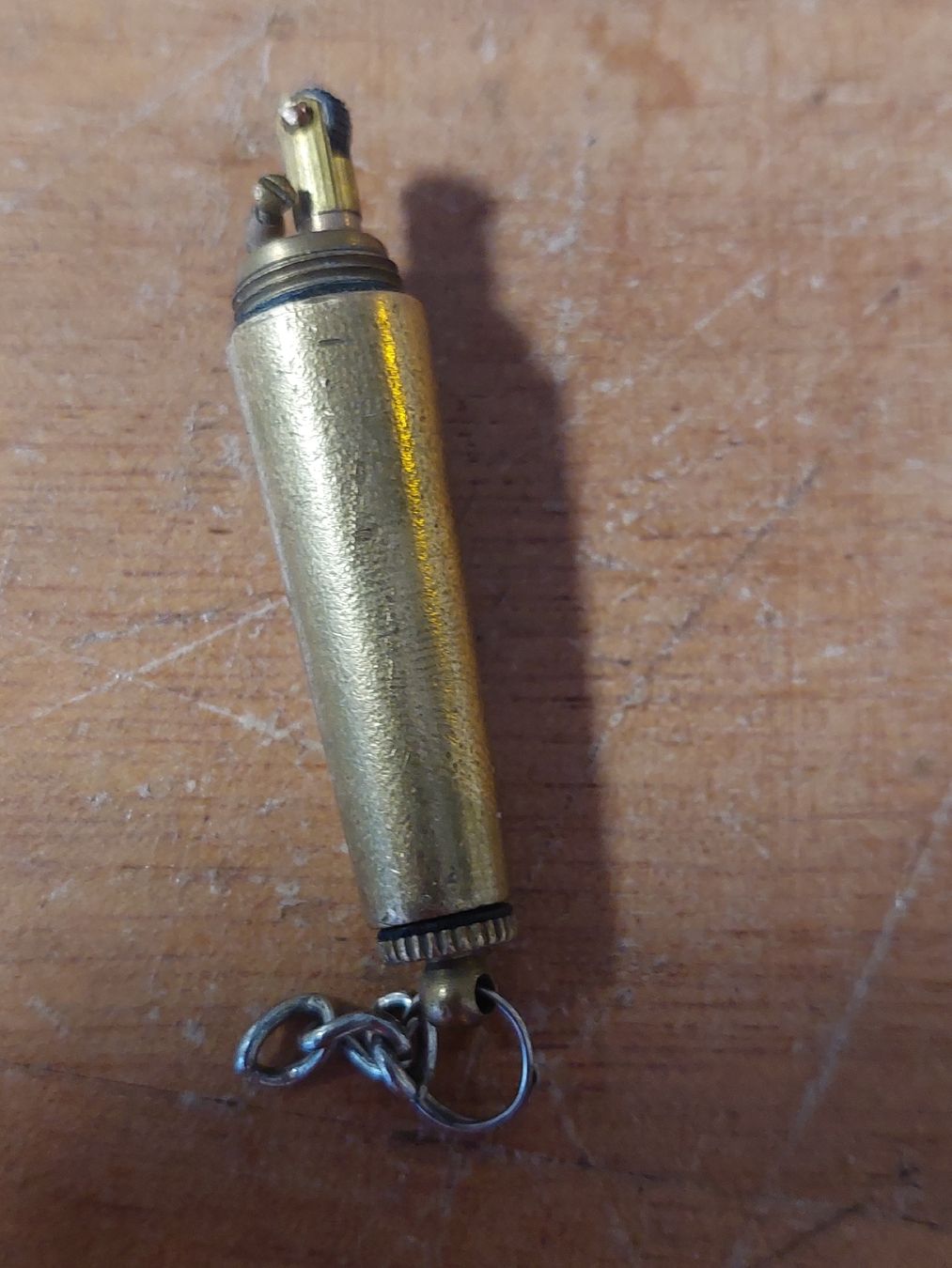 Feuerzeuge: Vintage Messing Feuerzeug um 1900 – Gebraucht aus wabern von Torrubirubi