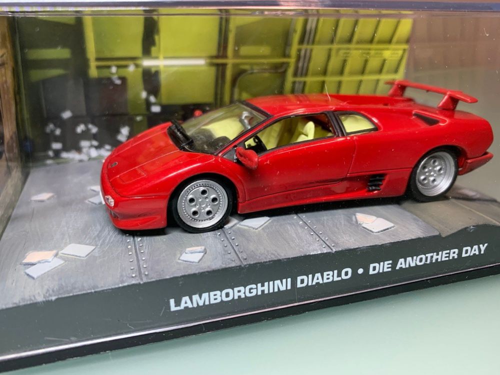 Jumajo/IXO 1:43 Lamborghini Diablo - 007 James Bond "Die Another Day" - Modello JB39