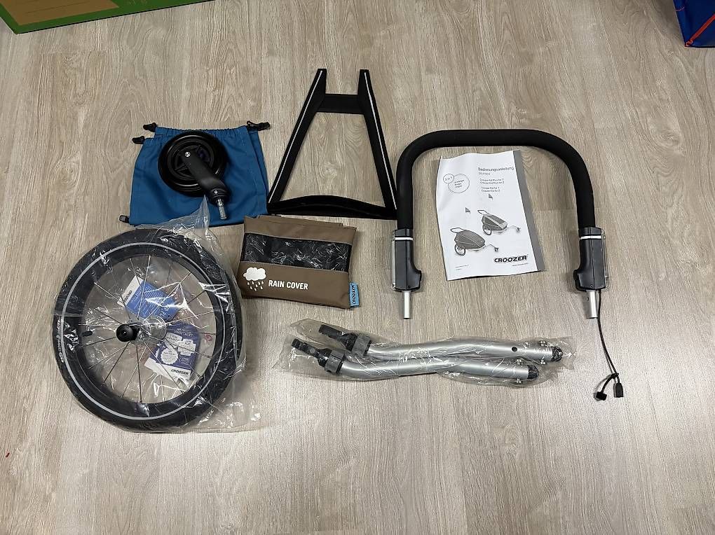 Croozer Rimorchi: Croozer Kid Plus for 1 2019 – Usato da Arbon venduto da pengos3 4