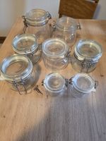 Vorratsgläser mit Bügelverschluss verschiedene Grössen Set