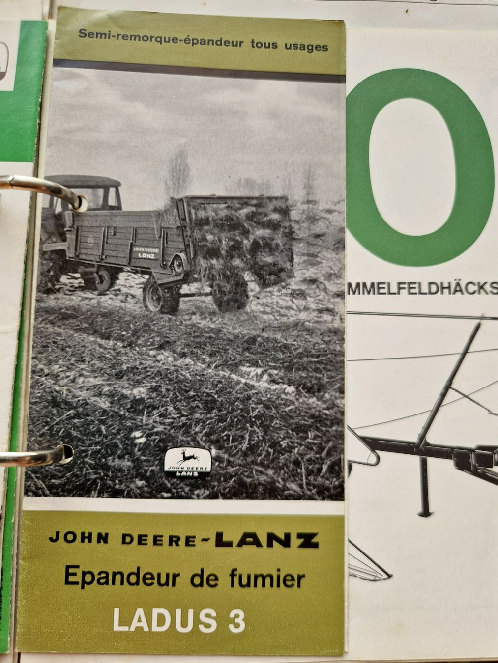 John Deere Trattori: Original John Deere Oldtimer Landmaschinen Prospekte – Usato da Dürnten venduto da Bachtel84 6