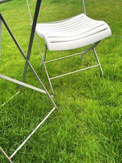 Set di tavolo e panche: aLteR GaRtentisCh miT  KLappsTuhL – Usato da Winkel venduto da zeho 8