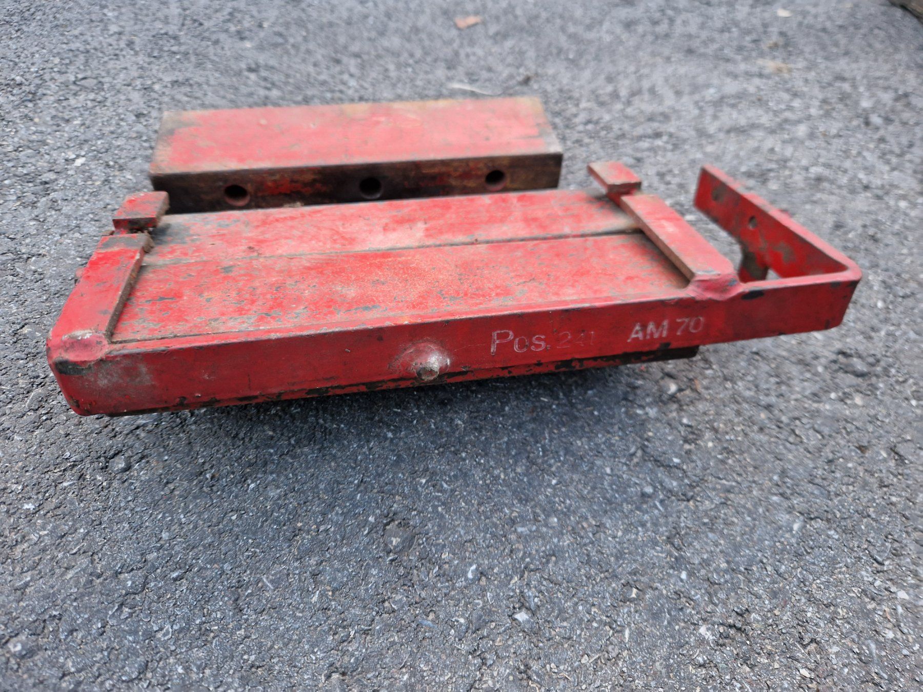 Aebi Trattori: Original Aebi Gewichte zu Motormäher / Einachser AM70 ?? – Usato da Dürnten venduto da Bachtel84 1