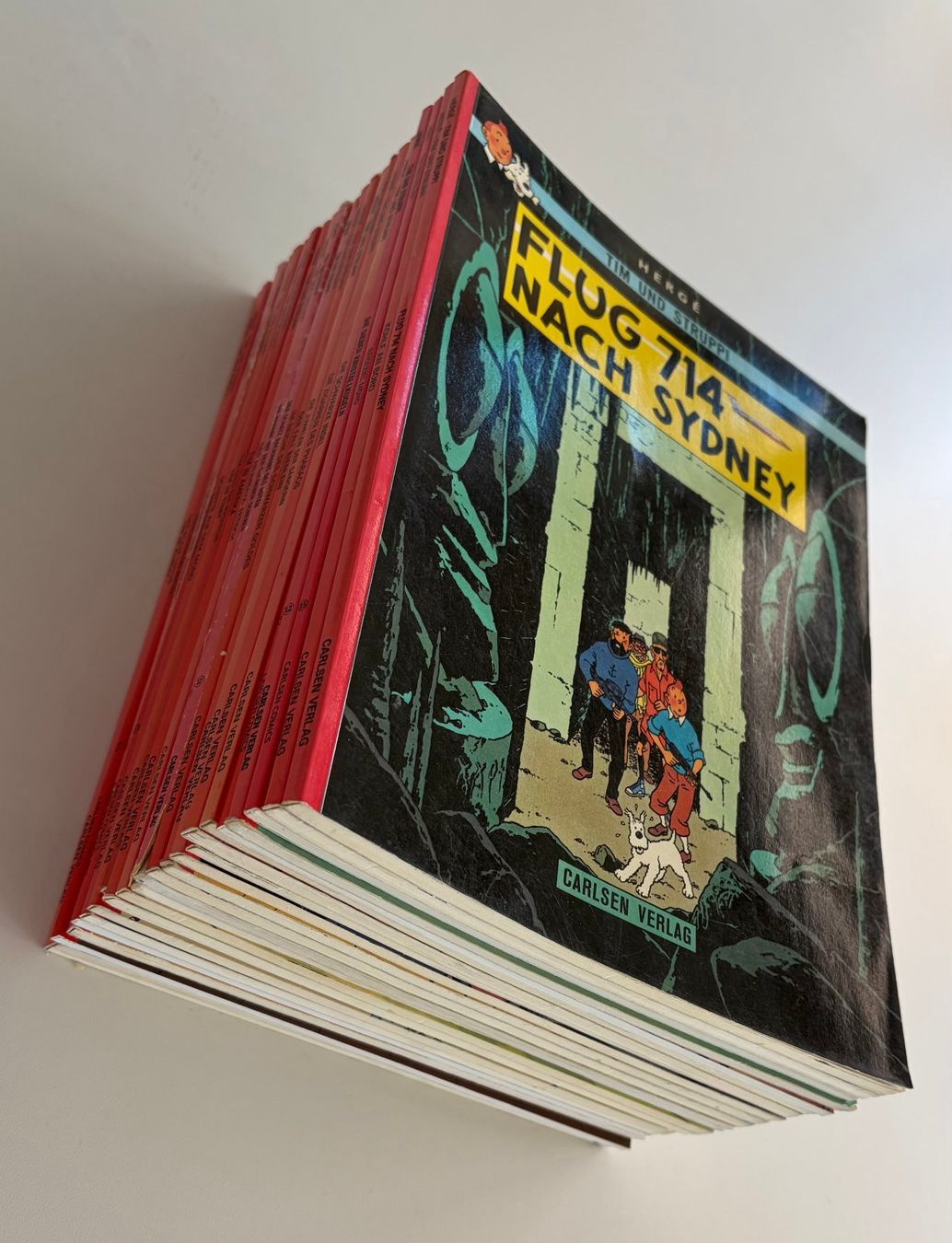 Fumetti: Tim und Struppi - alle 23 Bände – Usato da Biel/Bienne venduto da Meshe12 2