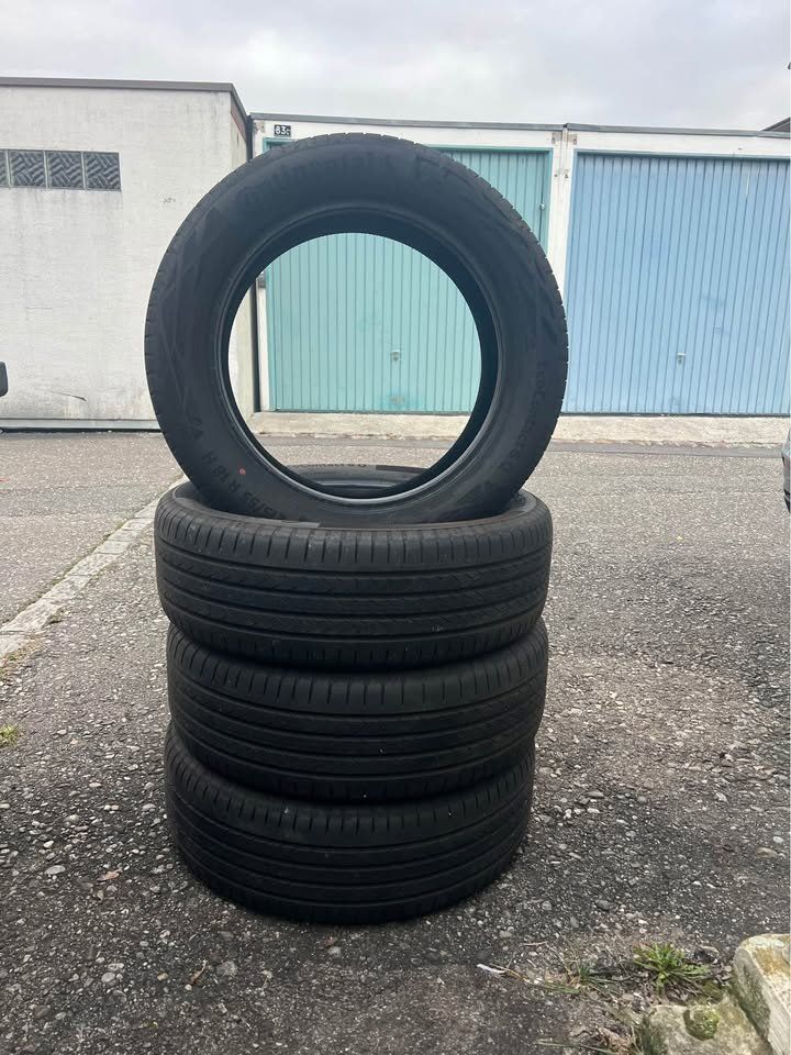 Continental Pneus & Kompletträder: 215/55R18 95H Continental EcoContact 6Q – Gebraucht aus Füllinsdorf von pne_898y 1