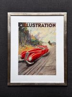 Oldtimer Delahaye 135 Coupé, aus: L'Illustration, 3.Oct 1936