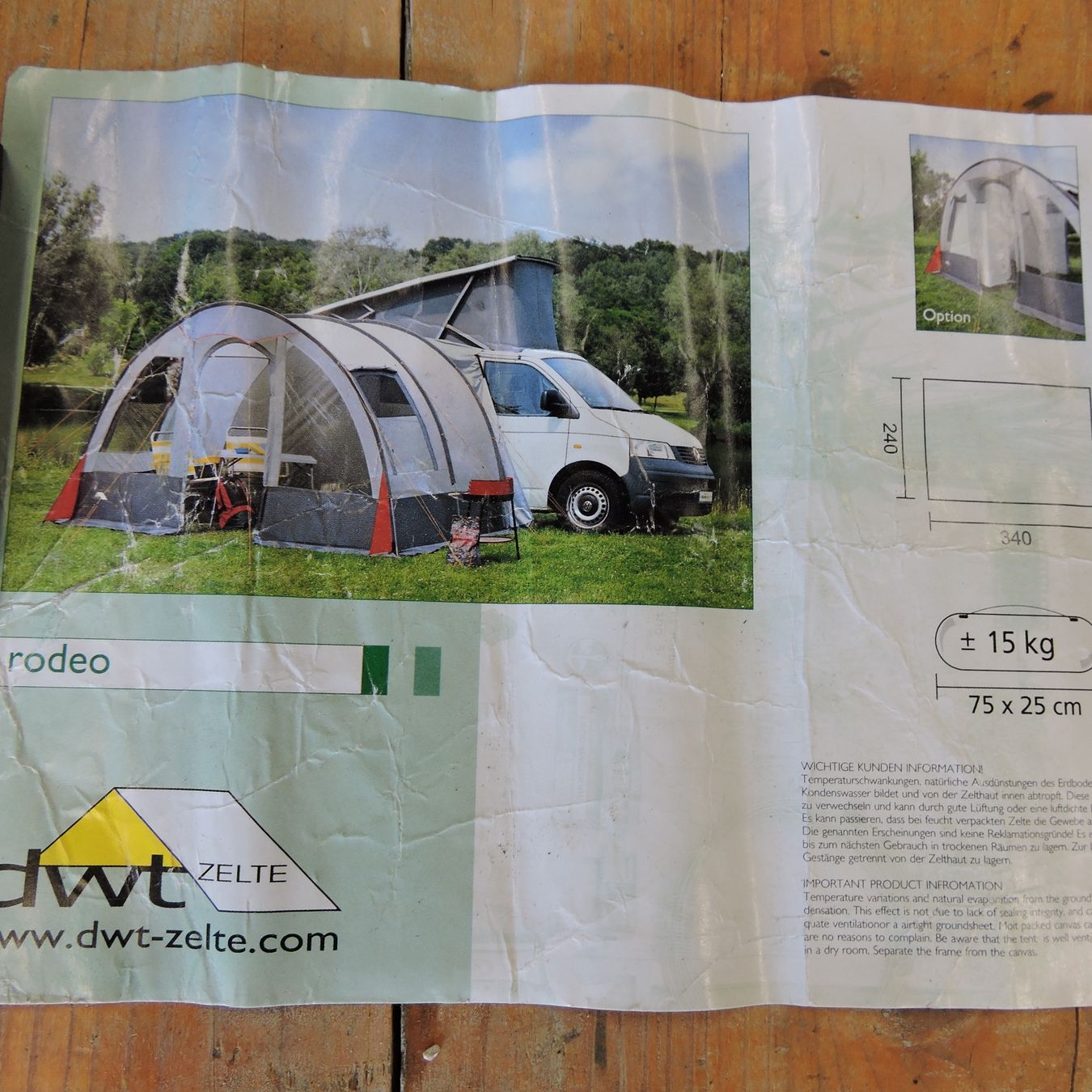 Verande & Tende da sole: Camper Vorzelt – Usato da Meikirch venduto da rva_q8c7
