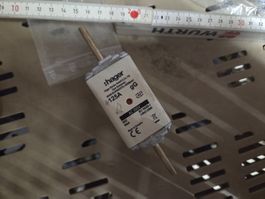 Sicherung Schmelzsicherung 125A gG 690v Hager 80kA LNH2125M6