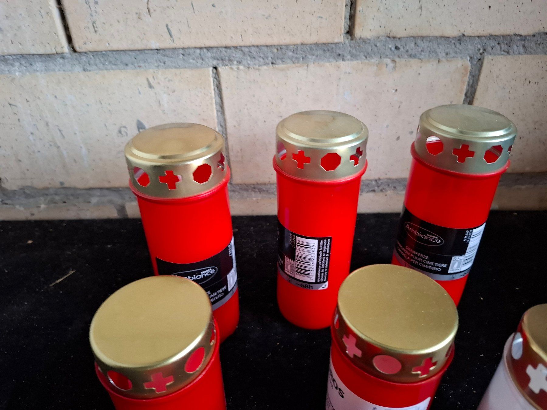 Candele: Grabkerzen Rot 8 Stk. Neue Ware – Nuovo (secondo la descrizione) da Schönholzerswilen venduto da clyde123 1