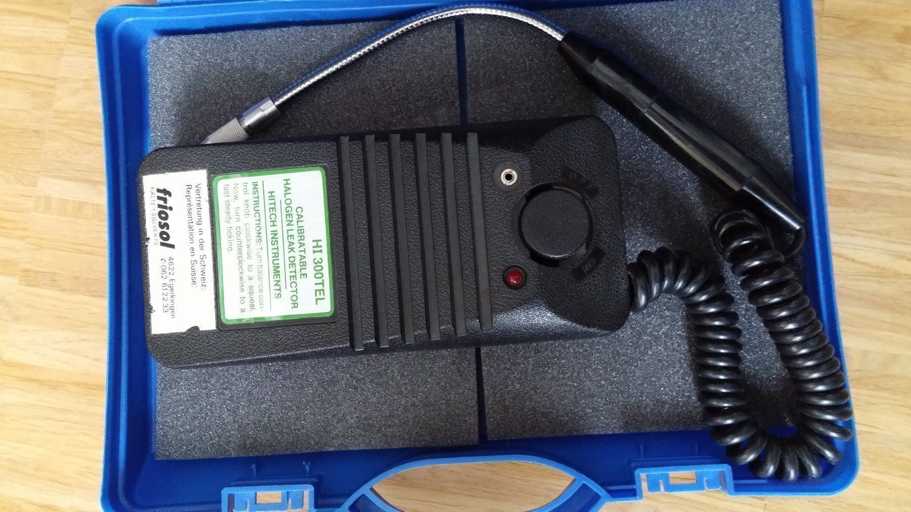 Tutti gli attrezzi: Halogen Leak suchgerät Detector HI300TEL – Usato da Zürich venduto da sendbad 1