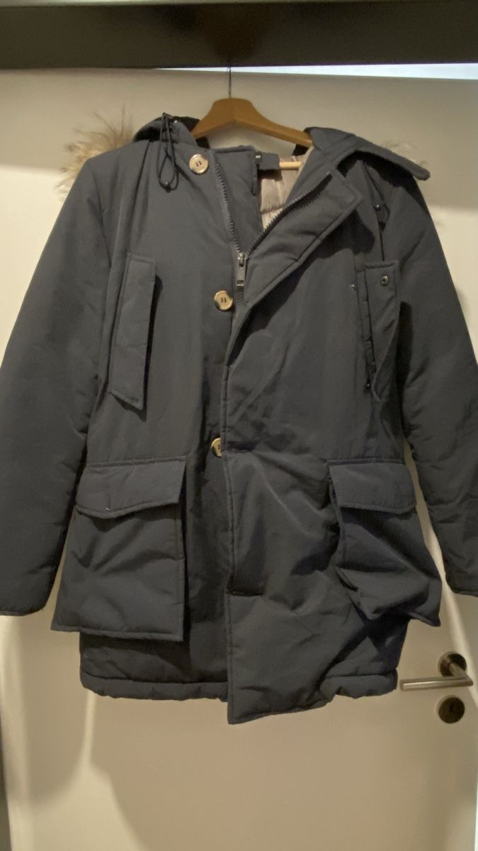 Giacche: Winterjacke Blau mit Kunstfell – Usato da Glattpark (Opfikon) venduto da anywaya23 2