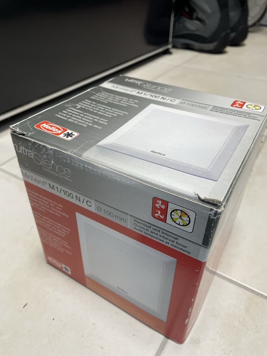 Helios Ventilatori: Helios MiniVent avec 2 vitesses 90/75 m³/h – Usato da Cully venduto da r_lo 1