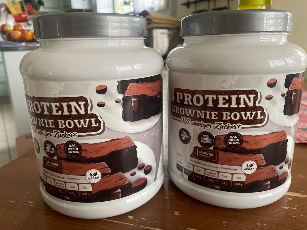 2 neue More Nutrition Protein Brownie Bowls Kaufen auf Ricardo