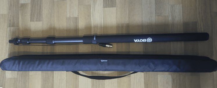 Mikrofone: BOYA Carbon Boompole BY-PB25 with Internal XLR Cable – Neu und originalverpackt aus Geneve von T36 5