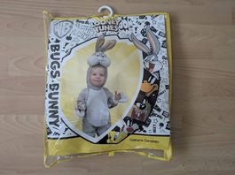 Costume Bugs Bunny Looney Tunes per 2-3 anni