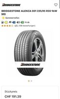 Sommerpneu Bridgestone 235/45R20 96 W