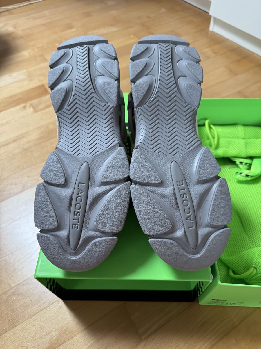 Lacoste Scarpe da uomo: Lacoste L003 Active Runway Grey Men's Sneakers Gr. 46 – Nuovo e nell'imballaggio originale da Maisprach venduto da jokoundklaas 4