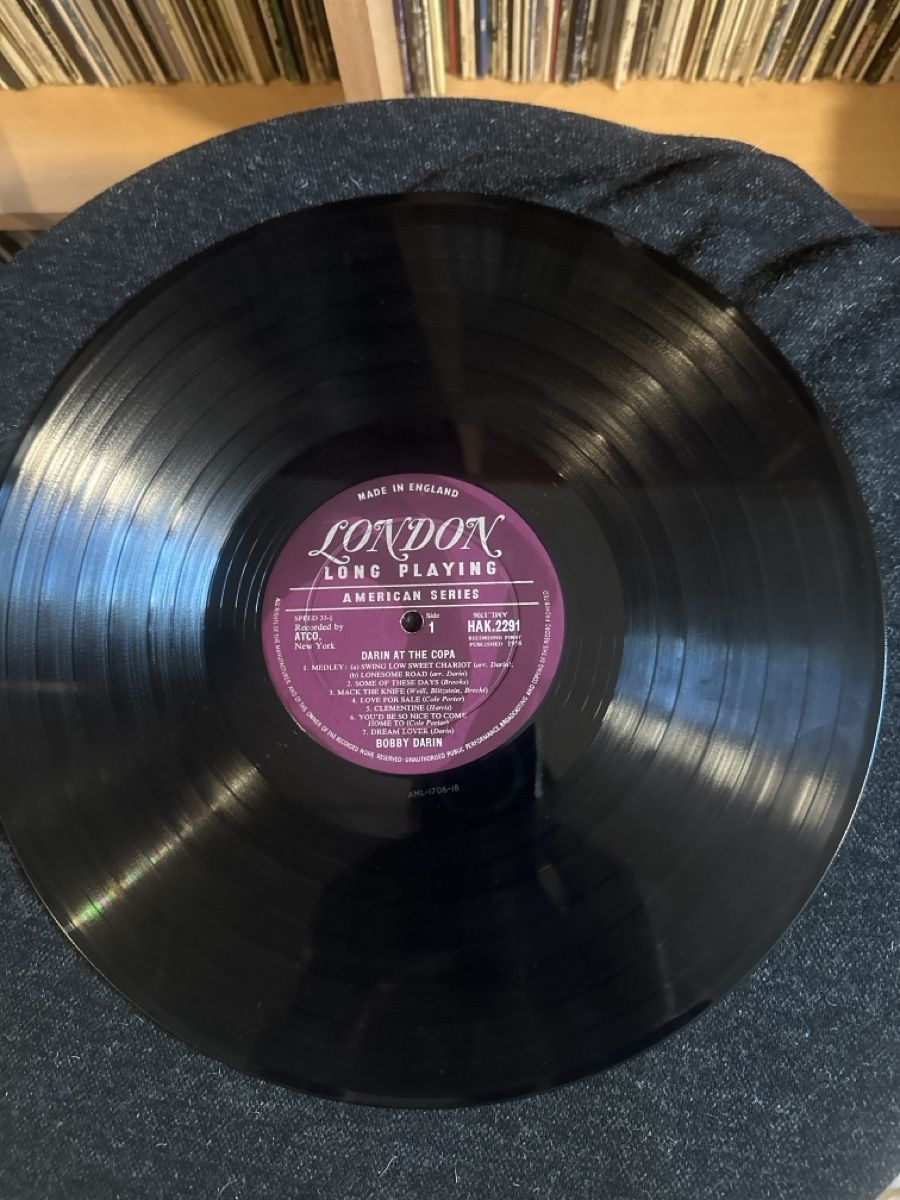Dischi in vinile: Bobby Darin - Darin At The Copa - Seltene Vinyl LP – Usato da Dübendorf venduto da chi_cgv6 2