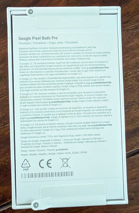 Google Kopfhörer: Google Buds Pro – Neu (gemäss Beschreibung) aus Bonstetten von mh2_d8k5 1