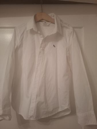 Weiße Hemd  H&M gr 128