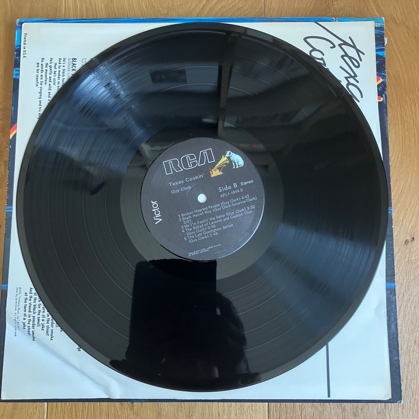 Schallplatten: Guy Clark – Texas Cookin' – Gebraucht aus Altdorf UR von Metallic0 1
