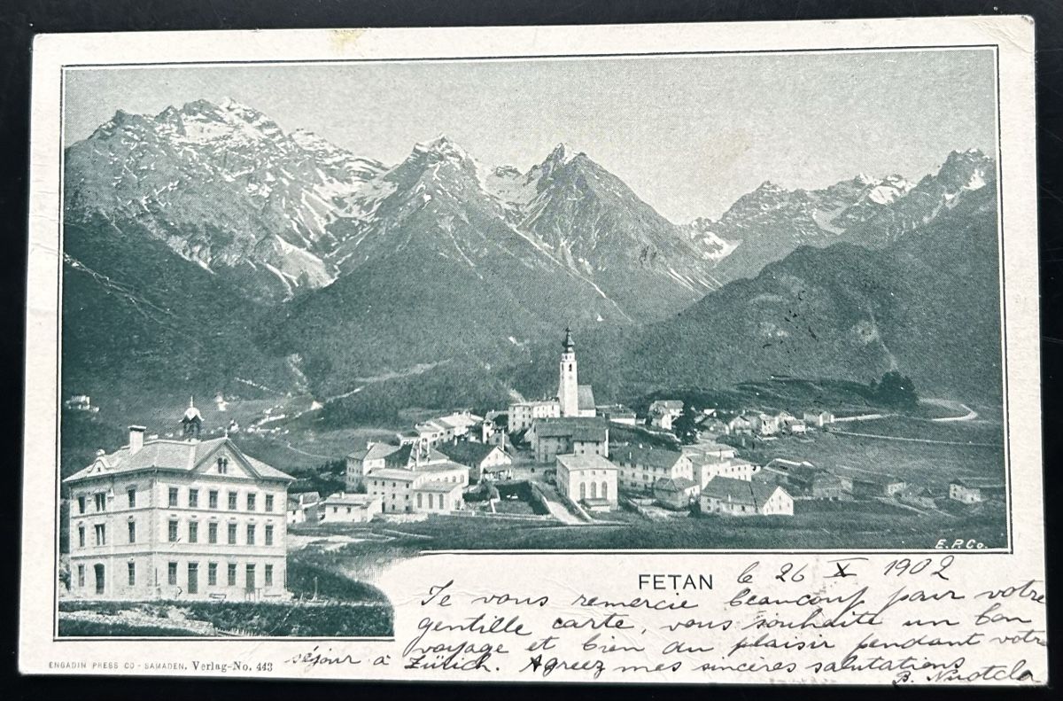 Cartoline postali: AK Fetan – Usato da Horw venduto da Tellbub