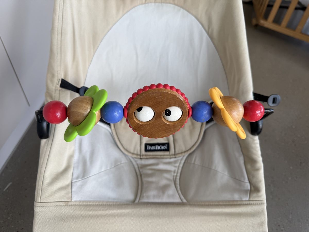 Babybjörn Sdraiette & Sdraiette a dondolo: BabyBjörn Babywippe Beige – Usato da Zürich venduto da Dukeal 2