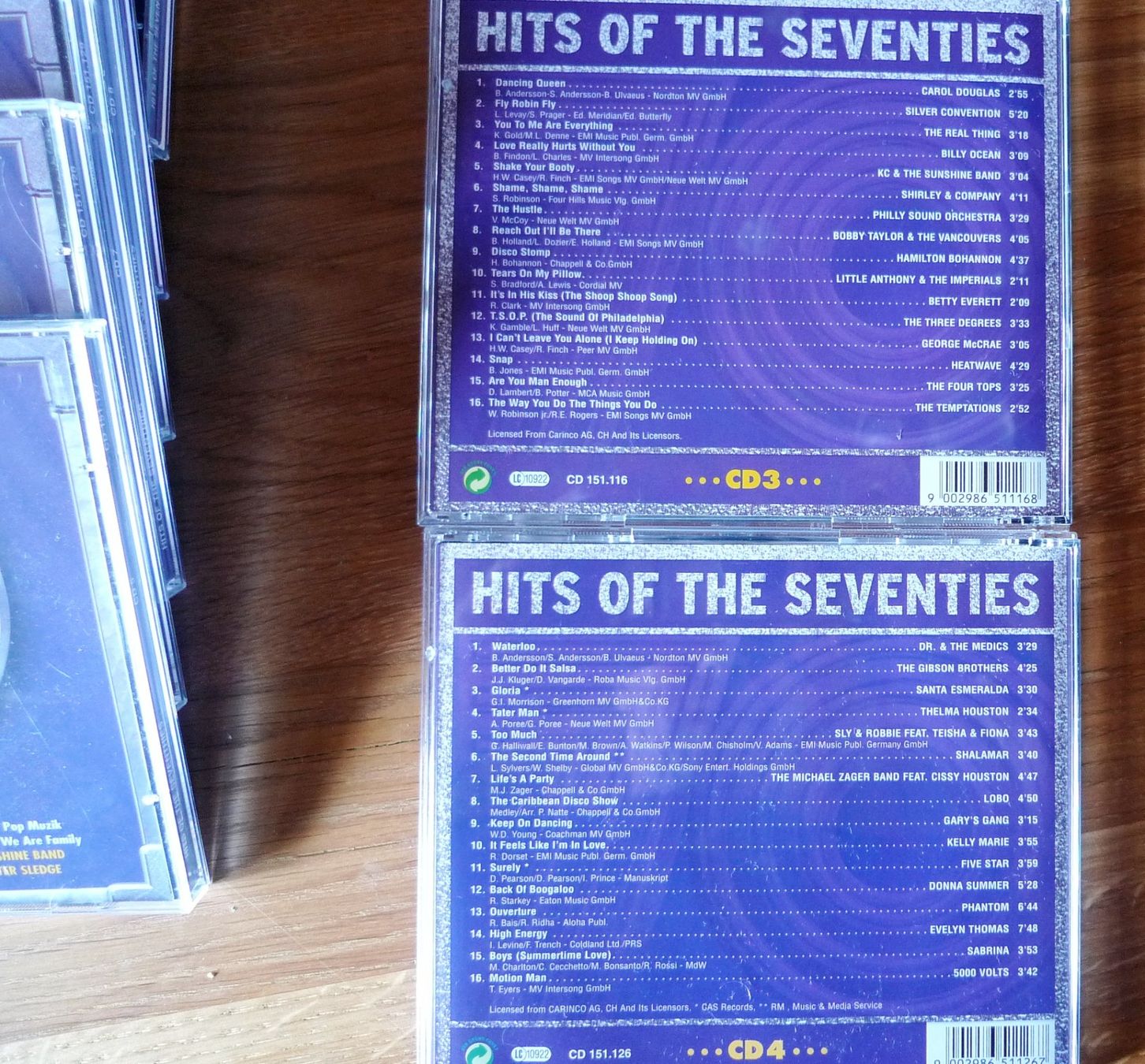 CD: 10 CD-Box mit Hits der 70er Jahre – Usato da Sissach venduto da Greywolf61 3