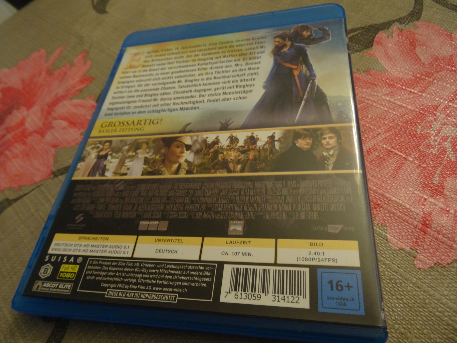 Alle DVDs: Stolz und Vorurteil + Zombies - Blu-ray – Gebraucht aus Olten von Disc-Verkauf 2