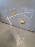 Vintage Designer Acryl Glas Plexi Schirm Ständer