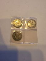 piece argent 3x 50cts 1907, 1908 et 1909