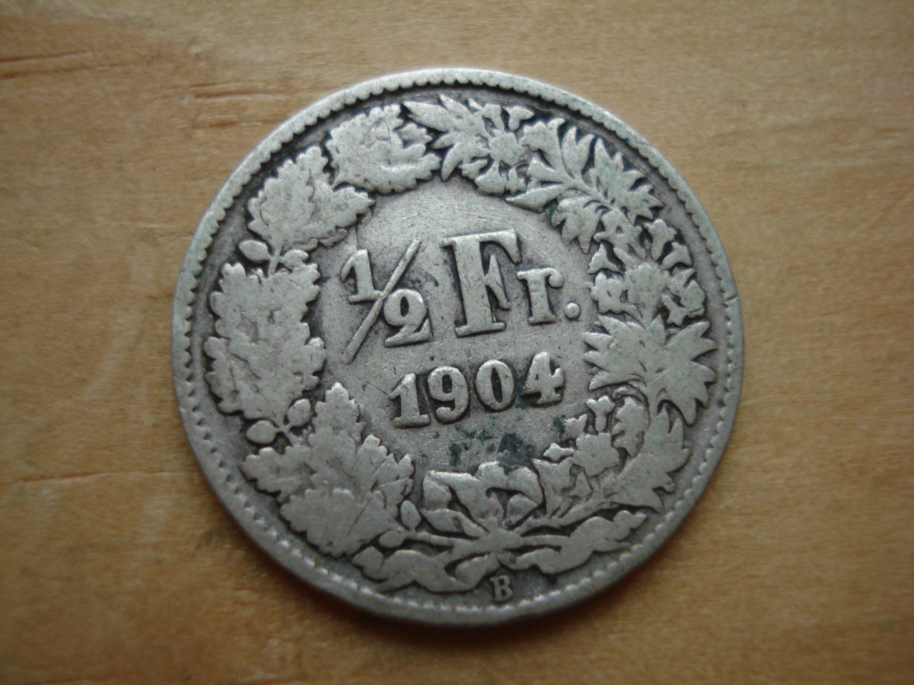 Tutti le monete: (N) 1/2 Franken 1904 – Usato da Erlach venduto da Net-Coins