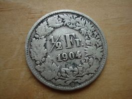 (N) 1/2 Franken 1904