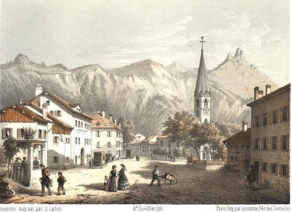 Stiche: Bex Tonlithographie – Gebraucht aus Rafz von Helvet32 1
