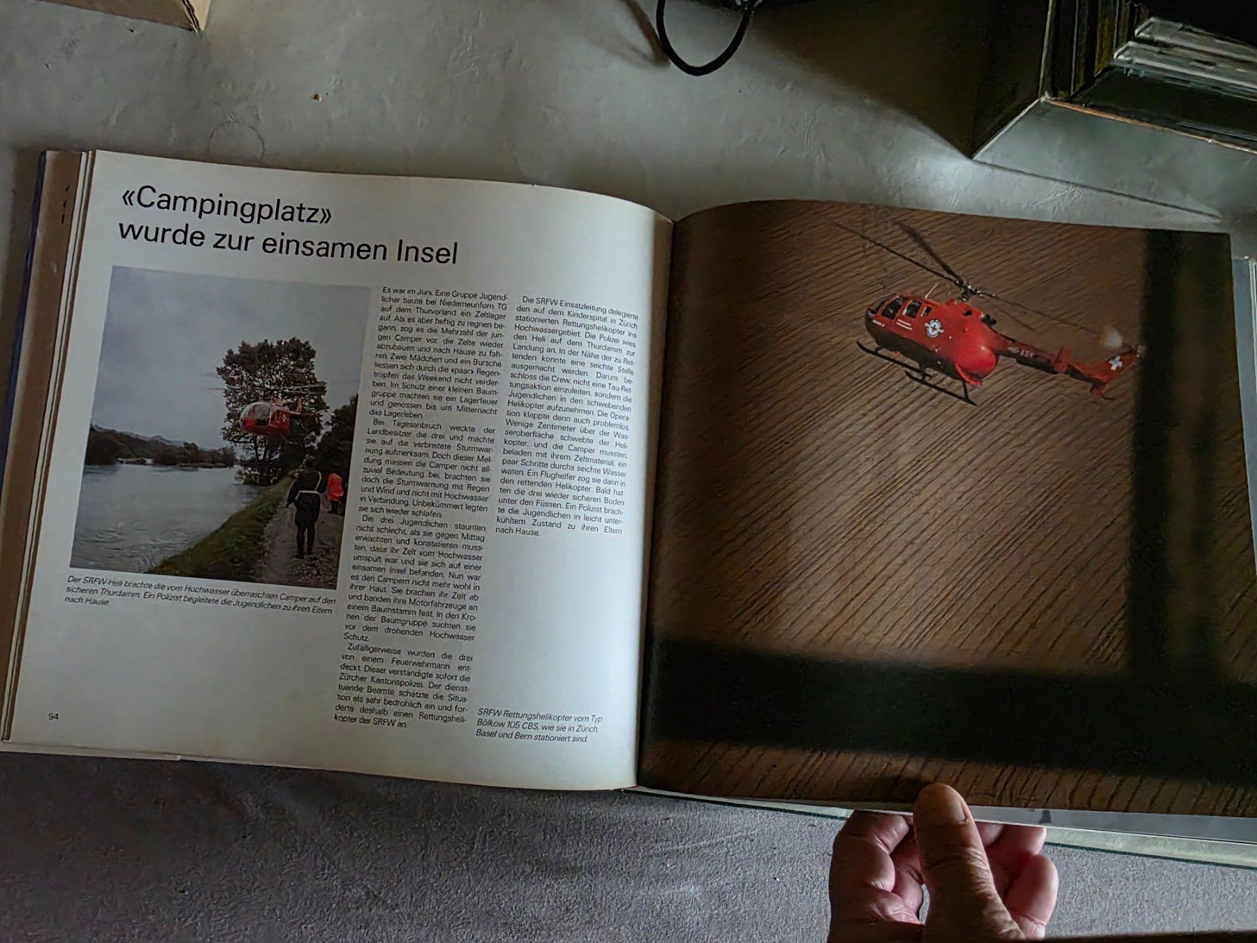 Libri: Rettungsflugwacht REGA - Buch Ex Libris - 1982 – Usato da Walterswil BE venduto da Lonitti 1