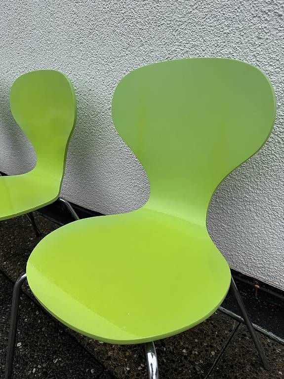 Stühle: 4 Stühle, grün – Gebraucht aus Walzenhausen von elhuuu21 3