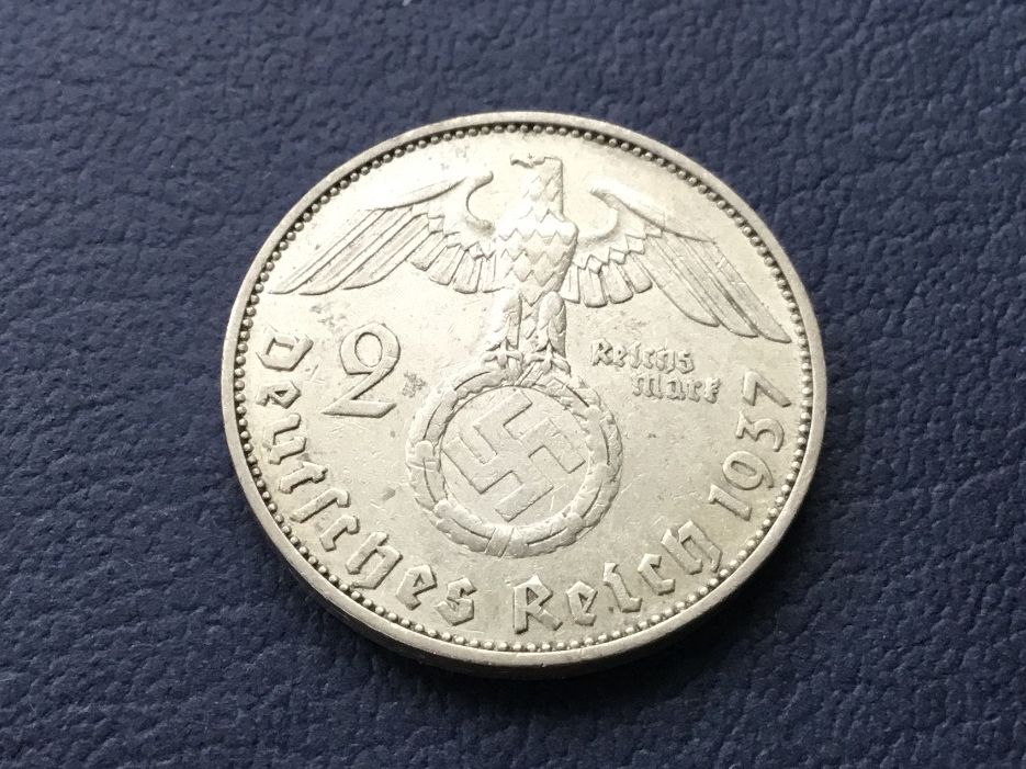 Tutti le monete: 2 Reichsmark 1937   A. – Usato da St. Margrethen SG venduto da alfapeugeot10 2